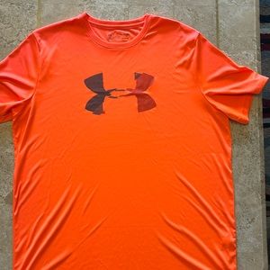 UA Men’s XL orange dry fit with some wear
